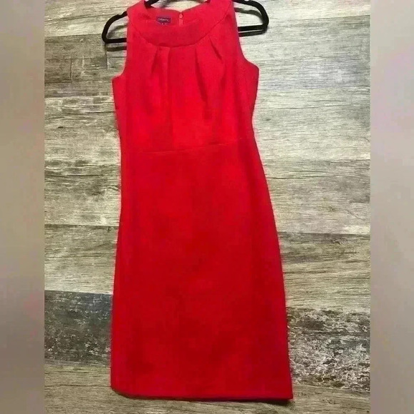 Talbots Red Women’s Dress Size 2 - Picture 1 of 4